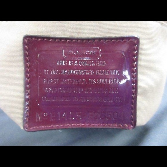 Coach Signature Stripe Tote F28504 - Picture 6 of 6